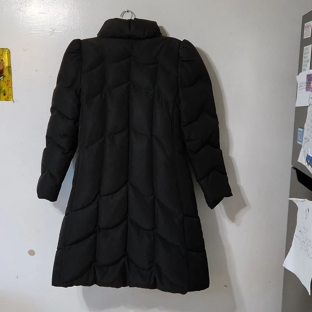 Full Length Down Coat, black - Picture 4 of 5